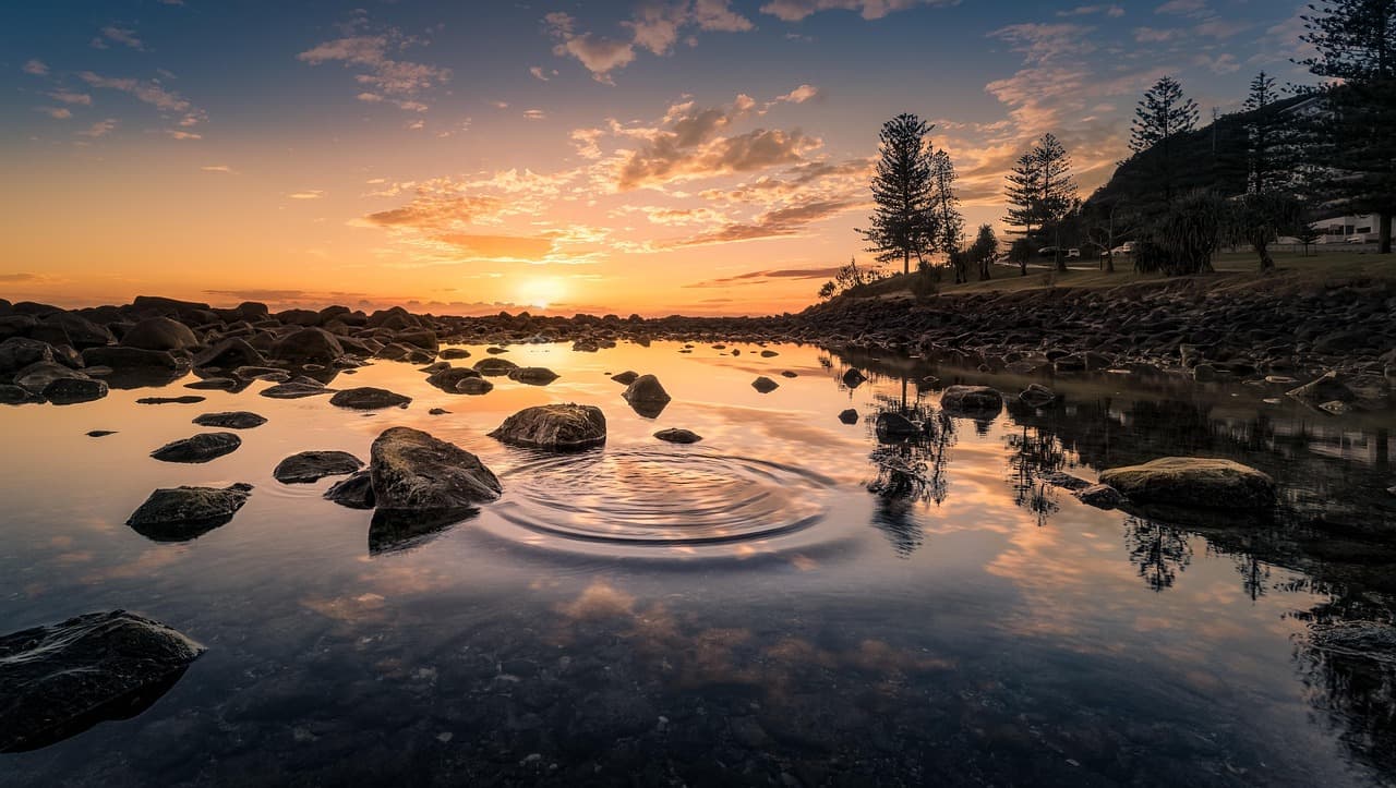 lake, sunset, rocks, bank, conifers, dusk, twilight, sky, clouds, water reflection, reflection, landscape, water, scenic, nature, ripples, sunrise, sunlight, zoom background, lake, lake, sunset, sky, landscape, water, water, nature, nature, nature, nature, nature, sunrise, sunrise [pid:1802337]