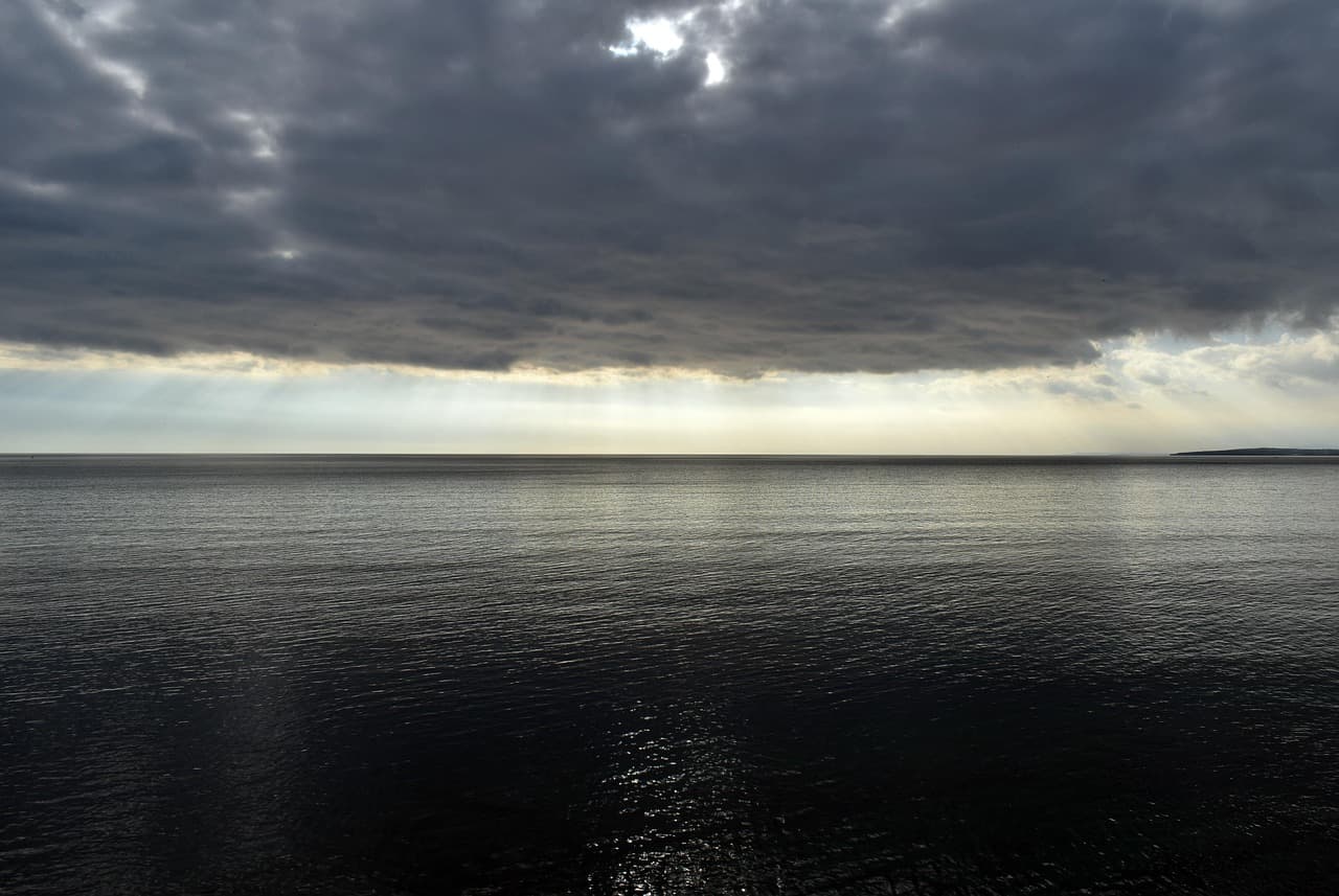 sea, clouds, sunbeams, overcast, nature, scenery, calm, serenity, peaceful, meditation, nature, calm, meditation, meditation, meditation, meditation, meditation [pid:7756602][dark]
