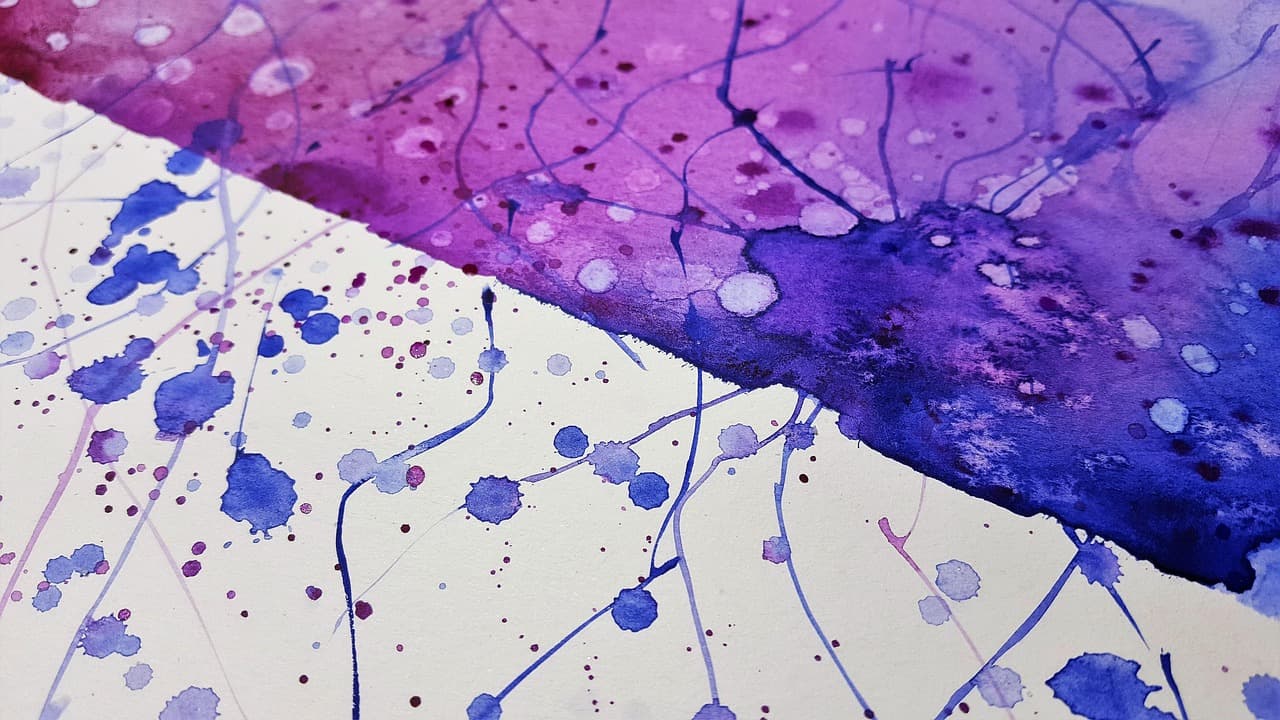 art, painting, abstract, spots, watercolor, purple, line, abstract, abstract, watercolor, watercolor, watercolor, watercolor, watercolor, purple [pid:3102710][light]