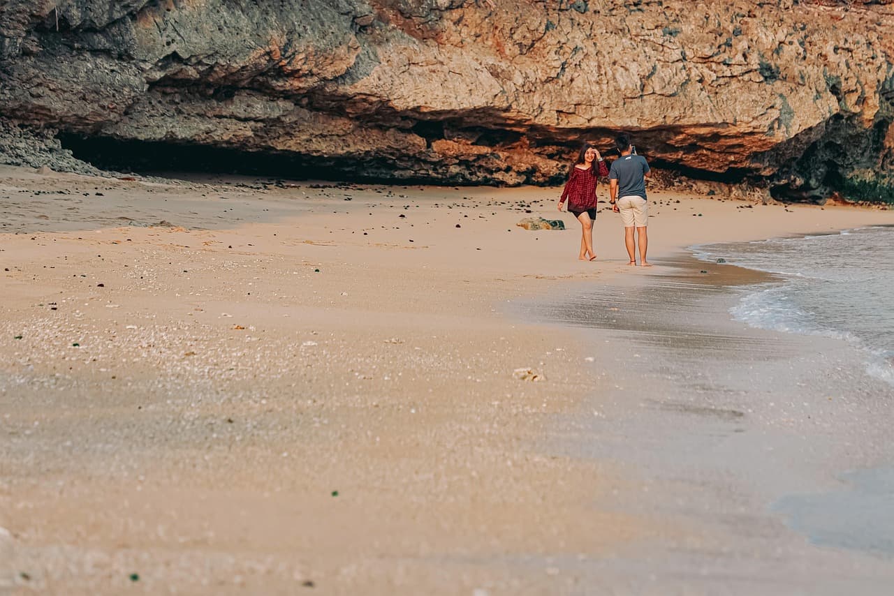 beach, couple, vacation, sand, nature, rocks, landscape, travel, wave, love, fun, happy, joy, tropical, beach, vacation, vacation, vacation, vacation, vacation, wave, love, happy, joy, tropical [pid:8406104][light]
