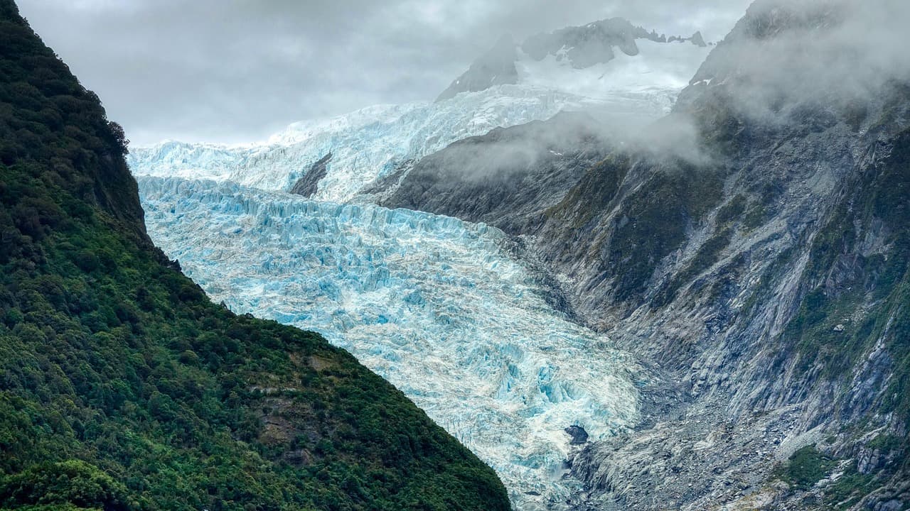 glacier, snow mountains, mountains, mountain range, snow, clouds, mountain view, franz jozef, waiau, new zealand, landscape, travel, scenic, nature, glacier, glacier, glacier, glacier, glacier, new zealand, new zealand, new zealand [pid:5669423][light]
