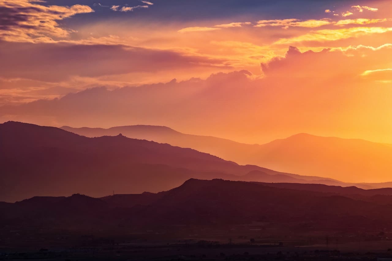 sunset, mountains, cool backgrounds, 4k wallpaper 1920x1080, landscape, free wallpaper, silhouette, wallpaper 4k, beautiful nature, 4k wallpaper, mountain range, beautiful wallpaper, nature, orange sky, free background, laptop wallpaper, sunlight, sunrise, nature wallpaper, wallpaper hd, wallpaper, desktop backgrounds, windows wallpaper, hd wallpaper, nature background, background, mac wallpaper, murcia, full hd wallpaper, spain [pid:5536777][dark]
