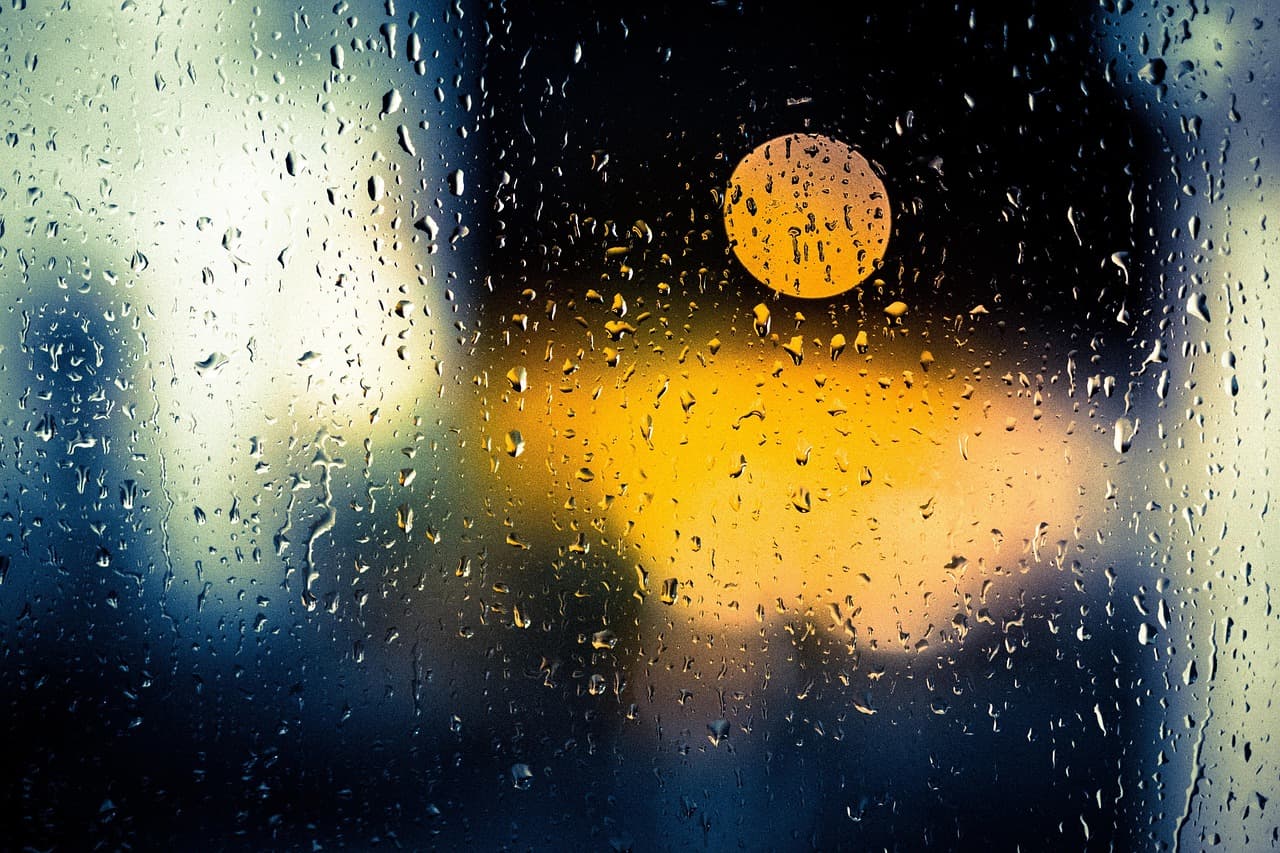 rain, nature, drop, drop of water, drops of water, water, window, night, street [pid:2731595][dark]