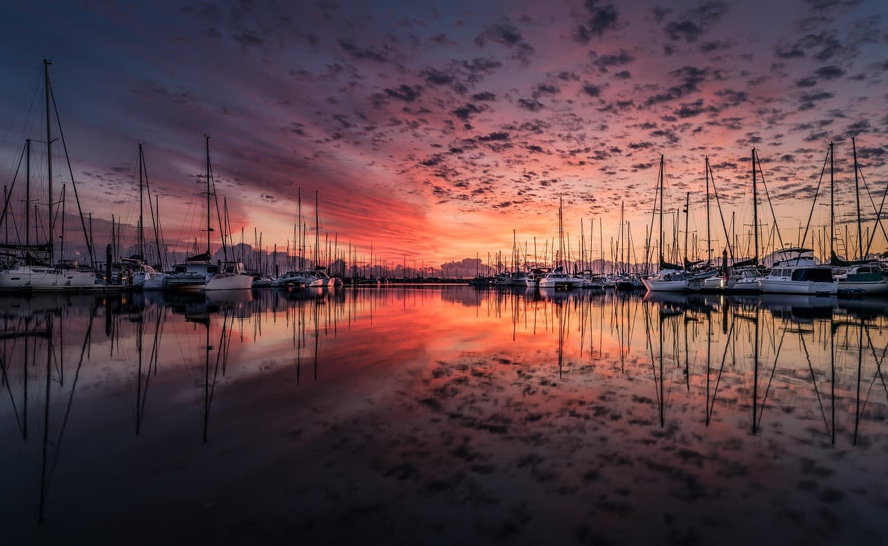 boats, port, sunrise, sunset, reflection, sea, bay, water, ocean, yachts, sailboats, harbor, dawn, dusk, scenic, nature, port, sunrise, sunrise, sunset, sunset, sunset, sunset, sunset, sea, sea, sea, sea, ocean, ocean, ocean, harbor, nature, nature [pid:1802340][dark]