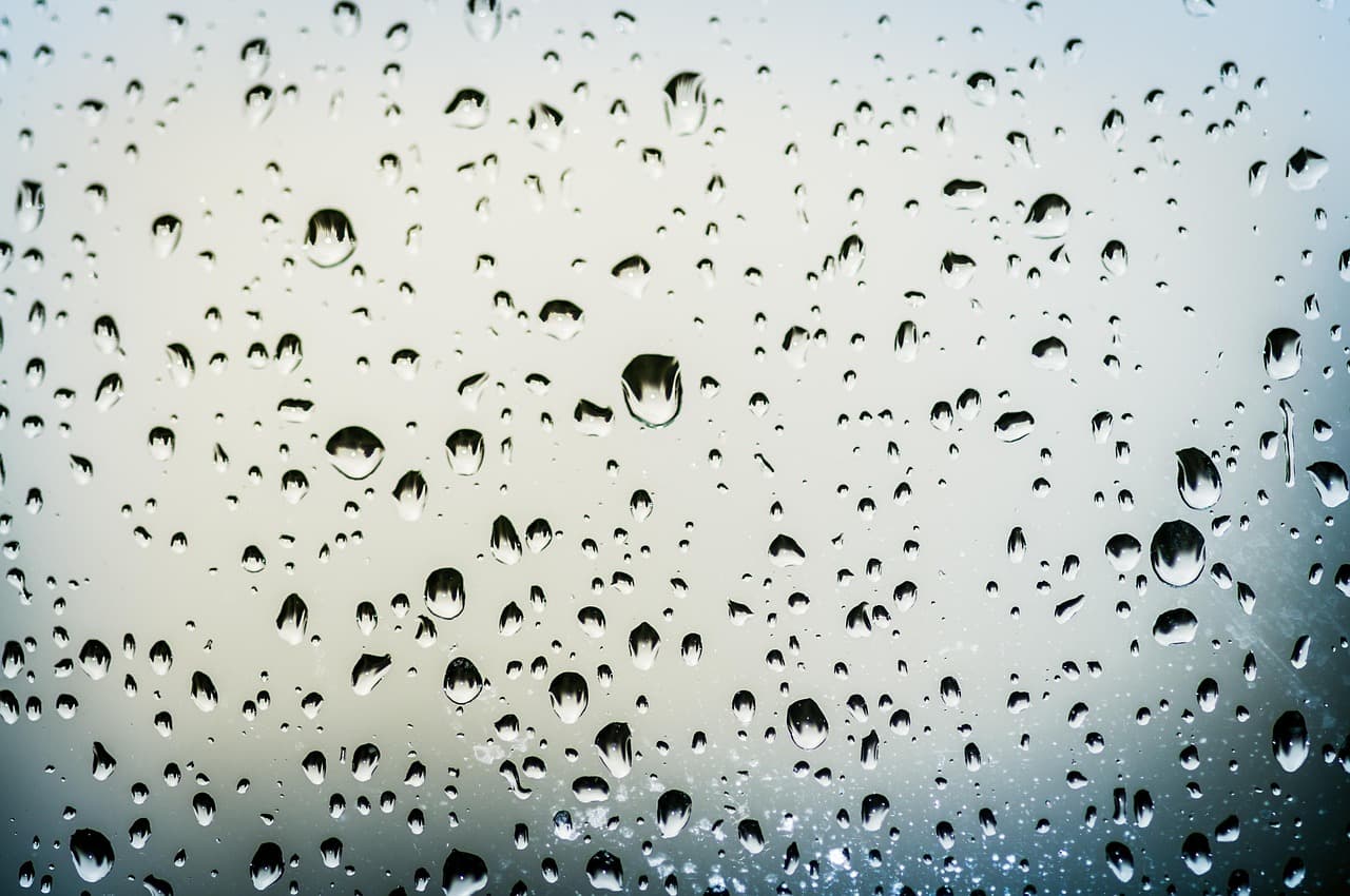 drops, rain, window, glass, rain drops, water, nature, wet, droplets, liquid, raindrops, water drop [pid:1128810][light]